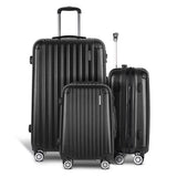 Wanderlite 3 Set Luggage 20-24-28 Inch with TSA Lock Spinner Hard Shell Travel Suitcase Luggage Orga