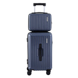 Wanderlite 2pcs Trunk Luggage Suitcase Travel Carry On TSA Lock 12