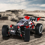 Centra RC Car 1:16 4WD Off-Road Racing Red - Rear View
