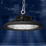 EMITTO UFO High Bay LED Lights 100W - Rear View