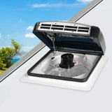 Manan Caravan Roof Vent 12V Hatch Air - Rear View