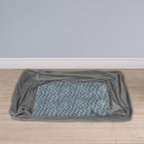 PaWz Pet Bed Sofa Dog Bedding Soft Warm XL Cover Grey Cover X-Large - Rear View