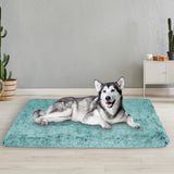 PaWz Dog Mat Pet Calming Bed Memory XL Green X-Large - Rear View