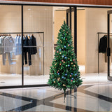 SANTACO Prelit Slim Pencil Christmas Tree 1.5M - Rear View