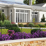 Mountview 10 Pcs Garden Fence Border Rustproof Metal-2006733422399197189