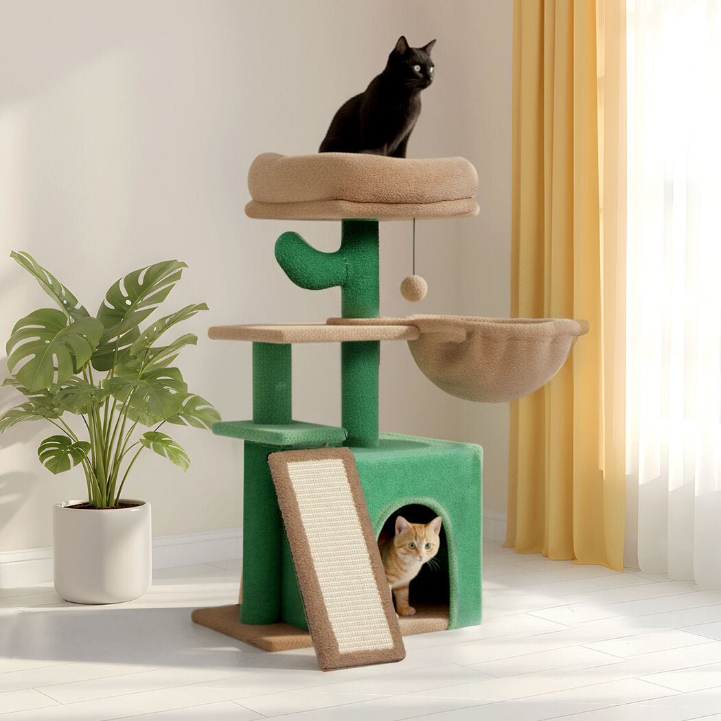 Pawz Cat Tree Tower Scratching Post Scratcher Play Bed-2018816910669516806