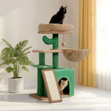 Pawz Cat Tree Tower Scratching Post Scratcher Play Bed - Rear View