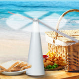 Lambu Fly Free Repellent Fan Trap Entertaining - Rear View