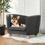 PaWz Luxury Elevated Sofa Anti-slip Grey-2006732966373494790
