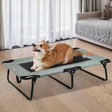 Pawz Pet Elevated Bed Dog Raised Trampoline Foldable Large M Size - Rear View