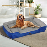 PaWz Pet Bed Dog Beds Bedding Mattress XL Navy X-Large - Rear View