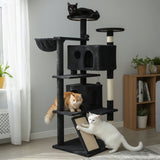 Pawz Cat Tree Scratching Post Scratcher 145cm Climbing-2006733423846232070