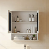 Levede Bathroom Mirror Cabinet Storage Cupboard Shelf - Rear View