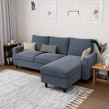 Levede L-shaped Sectional Sofa Lounge Chaise Set-2018816939698294791