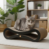 Pawz Cat Scratcher Board Bed Scratching Cardboard - Rear View