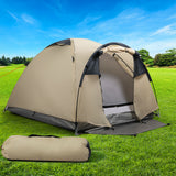 Mountview Camping Tent Waterproof Family - Rear View