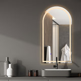 EMITTO Arch Wall Mirror LED Lighted 60*100cm 60x100-2018816864171462662