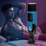 Urway Masturbation Cup Vibrating Pocket Blue - Rear View