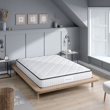 Dreamz Spring Mattress Bed Pocket Tight Double-2006733086842294279