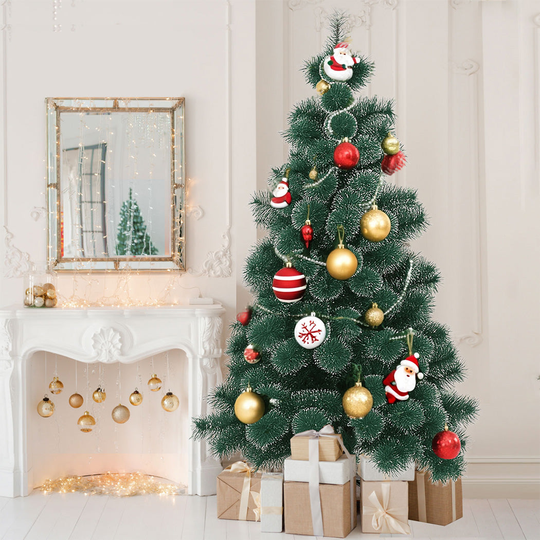 Santaco 2.1M 320 Tips Christmas Tree Full Pine Needle-2006732745174290438
