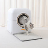 PaWz Smart Cat Litter Box Automatic - Rear View