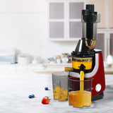 Spector Cold Press Slow Juicer Whole Red - Rear View
