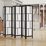 Levede 6 Panel Room Divider 170cm Freestanding Screen - Rear View
