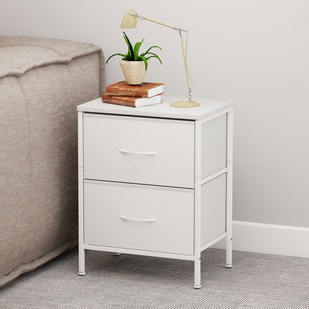 Levede Bedside Table Storage Nightstand Bedroom Storage-2006733390950305798
