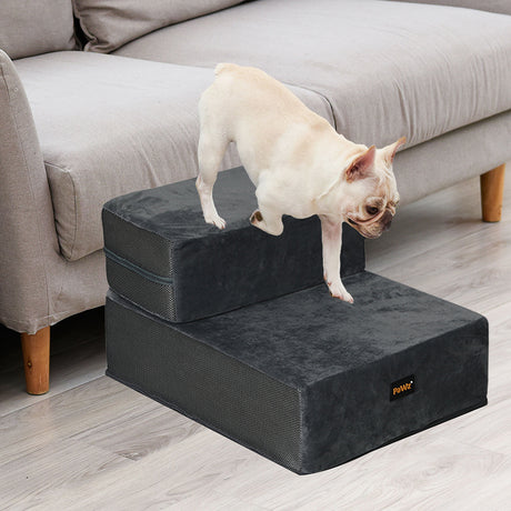 PaWz Dog Stairs Ramp Portable Climbing Double 7KG-2006732960883150854