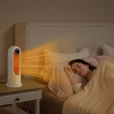 Spector Portable Electric Heater Fan 1200W 3 Speed Home - Close-Up Angle