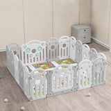 BoPeep Kids Playpen Baby Safety Gate - Rear View