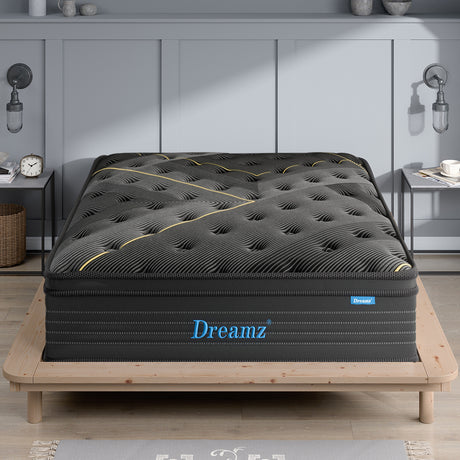 Dreamz Spring Mattress Bamboo Euro Top Single-1954802858645917702