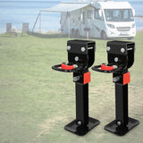 Manan 2X 410mm-545mm Drop Down Corner Black - Rear View