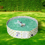 PaWz 80cm Pet Dog Swimming Pool Cat M Medium - Rear View