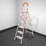 Traderight 6 Step Ladder Folding Aluminium-2018816834136051718
