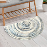 Marlow Door Mat Half Moon Semi-Circle Rug 60x90 - Rear View