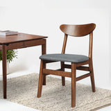 Levede 4xDining Chairs Kitchen Chair - Rear View