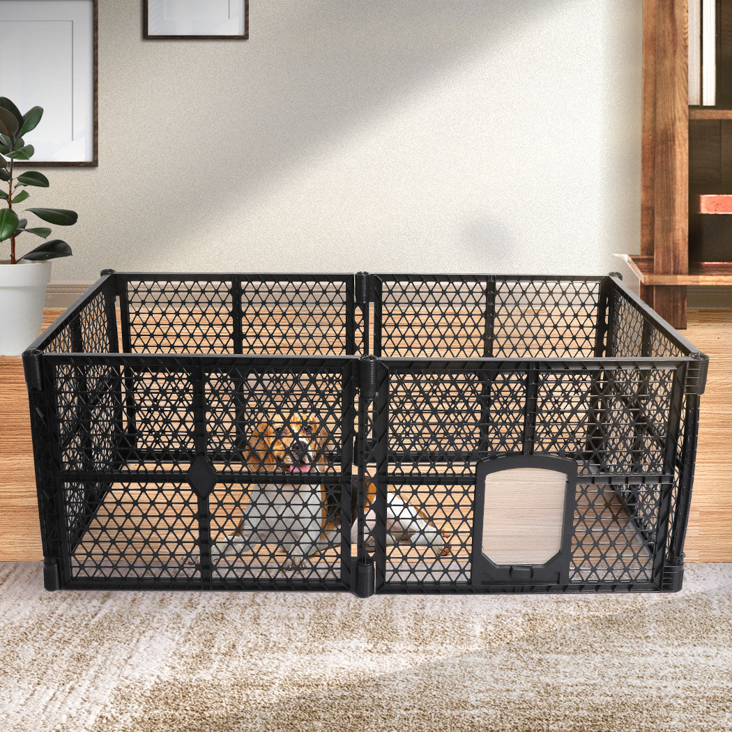 PaWz Pet Playpen Folding Dog Plastic M Medium-2006732971914170374