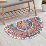 Marlow Door Mat Half Moon Semi-Circle Rug 60x90 - Rear View