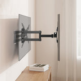 Levede Full Motion Swivel Tilt TV Wall Mount Bracket - Rear View