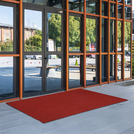 Marlow Extra Large Floor Rug Outdoor 90cm x 305cm Red-1954802462741368838