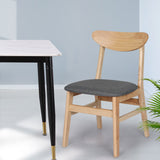 Levede 6xDining Chairs Kitchen Chair Nature-2006732724655755270