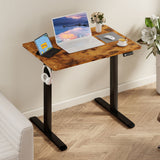 Levede Electric Standing Desk Height Adjustable 90cm - Rear View