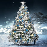 Santaco Christmas Tree 1.8M 6Ft Fairy 1.8 Meter - Rear View