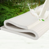 DreamZ Latex Mattress Topper Double - Rear View