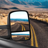 Galvan 2x Extendable Towing Mirrors - Rear View