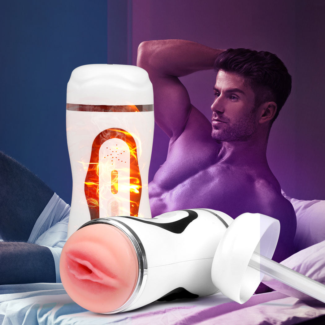 Urway Male Masturbation Cup Masturbator White-2018816680670662662