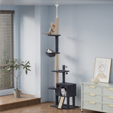 Pawz Cat Tree Scratching Post Scratcher Hammock Condo - Rear View