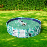 PaWz 80cm Pet Dog Swimming Pool Cat M Medium - Rear View