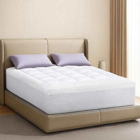 Dreamz Mattress Topper Pillowtop Cover Bed Protector Queen-2018816790355906566